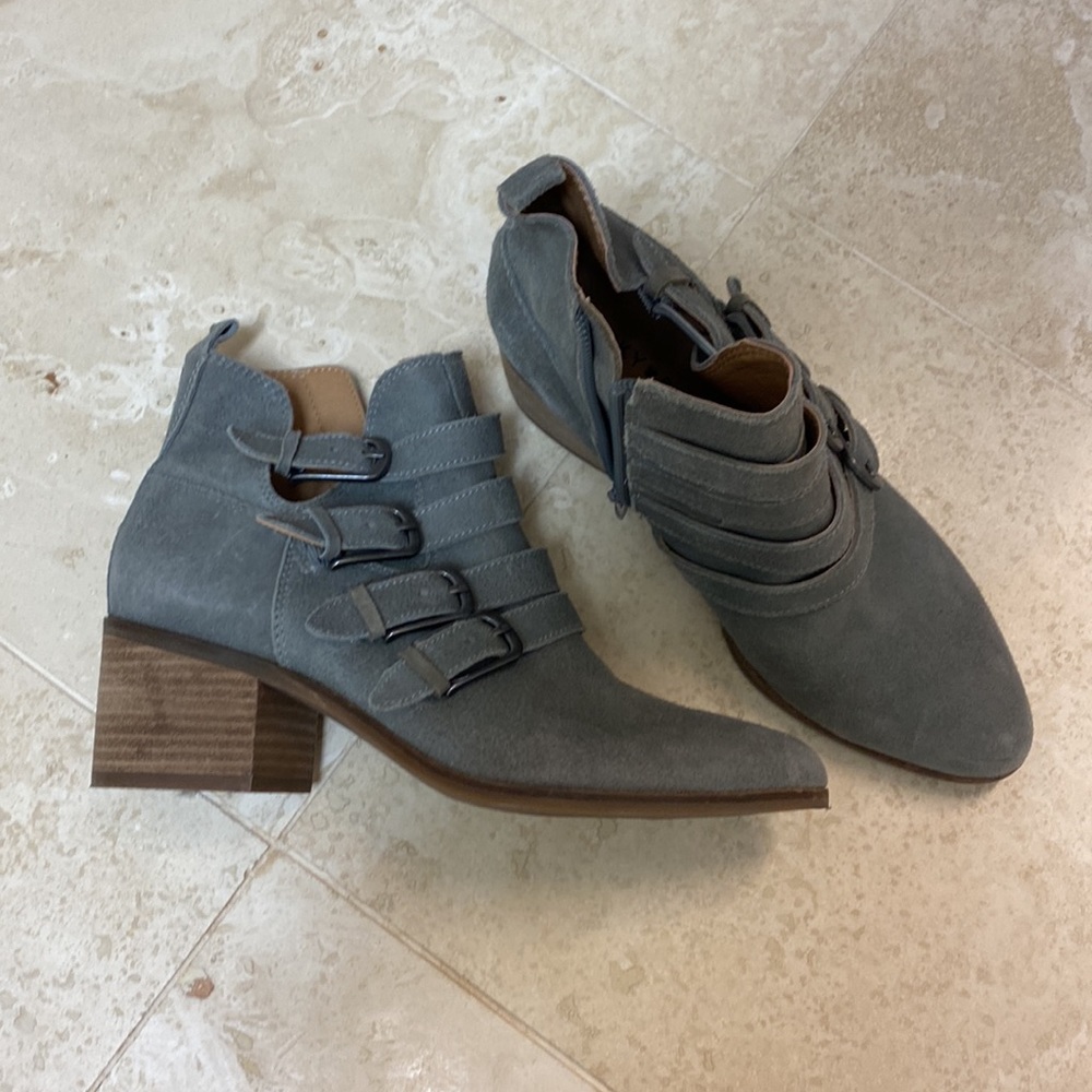 Lucky Brand Suede Booties